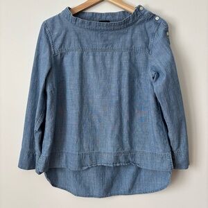 J. Crew Factory Light Blue Chambray Shirt
